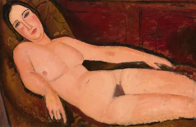 Nu sur un divan