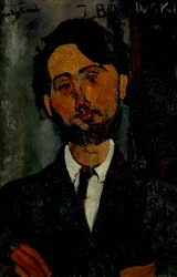 Portrait de Léopold Zborowski, 1916