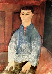 Portrait de Moise Kisling Seduto