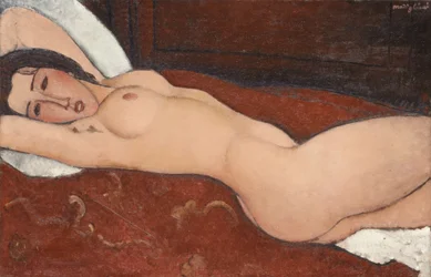 Nu allongé, 1917