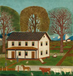 Ferme dans la vallée de Mahantango