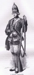 Un grenadier britannique, illustration de l