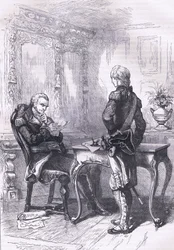 Lafayette et Washington, illustration de l