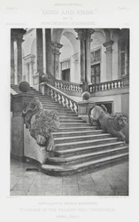 Escalier dans le Palazzo Dell