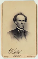 Carte de Visite, James Henry Lane (photo n/b)