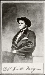 Colonel Dick Morgan (photo n/b)