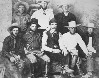 Cowboys du ranch XIT, Texas, vers 1890