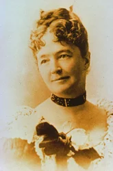Elizabeth Bacon Custer (1842-1933) épouse du général George A. Custer (1839-76)