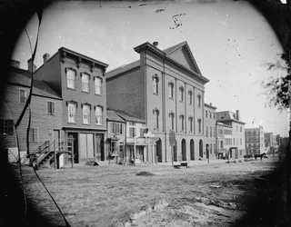 Théâtre Ford, Washington, D.C., 1860-80