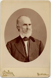 John Greenleaf Whittier (1807-92), poète quaker américain et abolitionniste