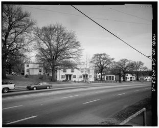 John Hope Homes (logements sociaux), délimité par Larkin, Dora, Spelman Streets et Lane, Atlanta, comté de Fulton, GA