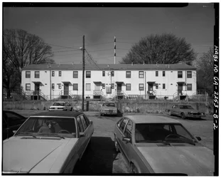 John Hope Homes, bâtiment B-1, 338 Spelman Lane (anciennement Leonard Street), Atlanta, comté de Fulton, GA