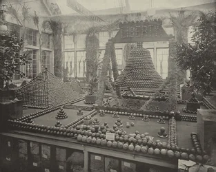La cloche de la liberté en oranges