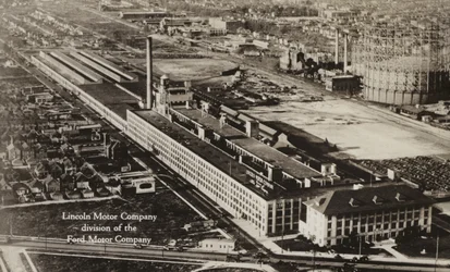 Division Lincoln Motor Company de la Ford Motor Company, Détroit, Michigan