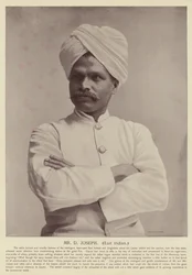 M. D Joseph, Indien oriental