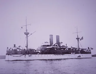 USS Maine, plus tard coulé dans le port de La Havane