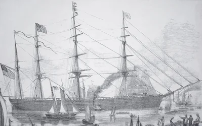Navire à voile américain 