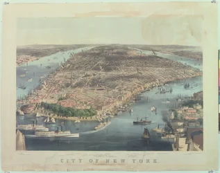 Ville de New York, 1856