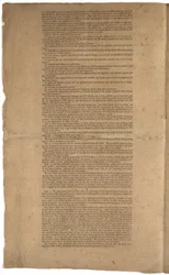 Constitution, première impression, imprimée par Dunlap & Claypoole, 17-19 septembre 1787