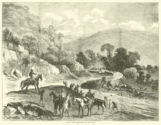 Coupe du canal Chesapeake et Ohio, juillet 1864