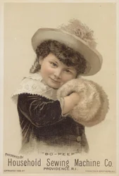 Fille avec un manchon, Bo-Peep