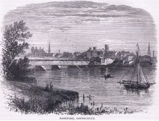 Hartford, Connecticut (1664), illustration de l