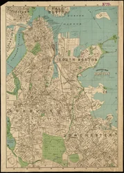 Carte indexée de Boston