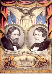 Affiche du Parti Républicain de John Charles Fremont