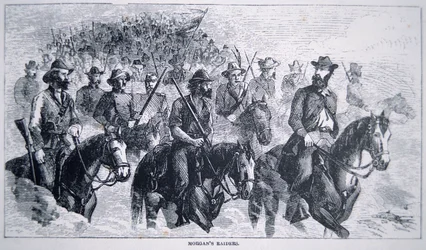 Les Raiders de John Hunt Morgan (1825-64)