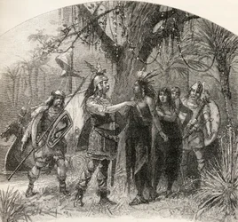 Débarquement des Normands, de 