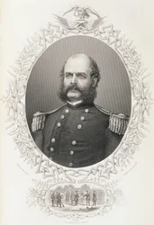 Major General Ambrose Everett Burnside, de 