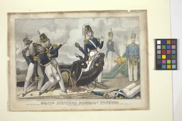 Major Ringgold, mortellement blessé