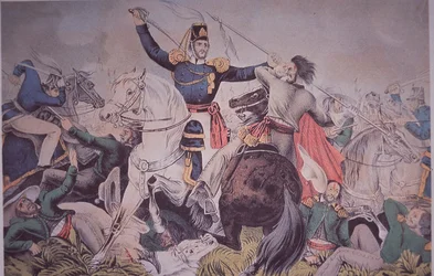 Guerre américano-mexicaine (1846-48), combat du colonel Harney à Madelin près de Veracruz