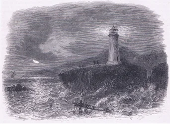 Île Mount Desert, illustration de Cassell