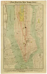Nouvelle carte de la ville de New York d