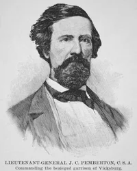 Portrait du général J.C. Pemberton