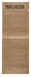 Proclamation, 1er mai 1862