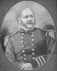 Contre-amiral John A. Winslow (1811-1873), capitaine de l