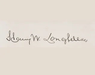 Signature de Henry Wadsworth Longfellow