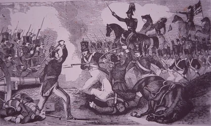 La bataille de Churubusco, guerre américano-mexicaine