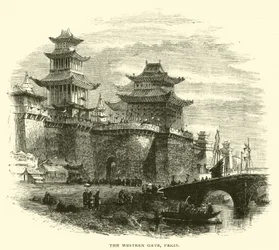 La porte ouest, Pékin