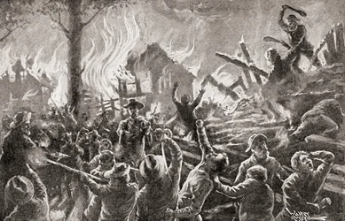 La guerre civile au Kansas alias Bleeding Kansas, Bloody Kansas ou la Border War, de 