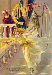 Affiche de théâtre pour Cendrillon