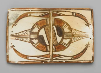 Carreau, fabriqué à Mesa, Arizona par le peuple Hopi