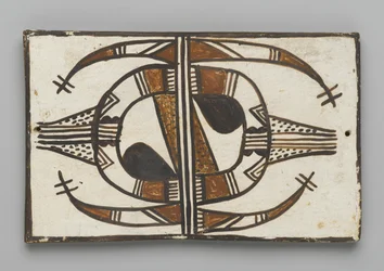 Carreau, fabriqué à Mesa, Arizona par le peuple Hopi