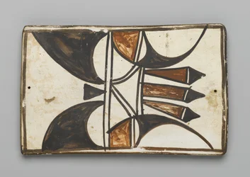 Carreau, fabriqué à Mesa, Arizona par le peuple Hopi