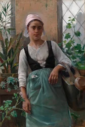 La fille du jardin