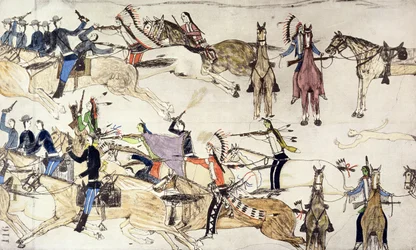 Retraite du commandement du Major Marcus Reno