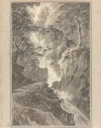 Vues en Angleterre, Écosse et Pays de Galles : Tour en Écosse ; La chute de Moness