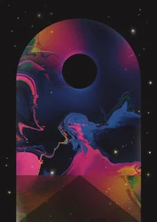 Portail vers un espace vibrant